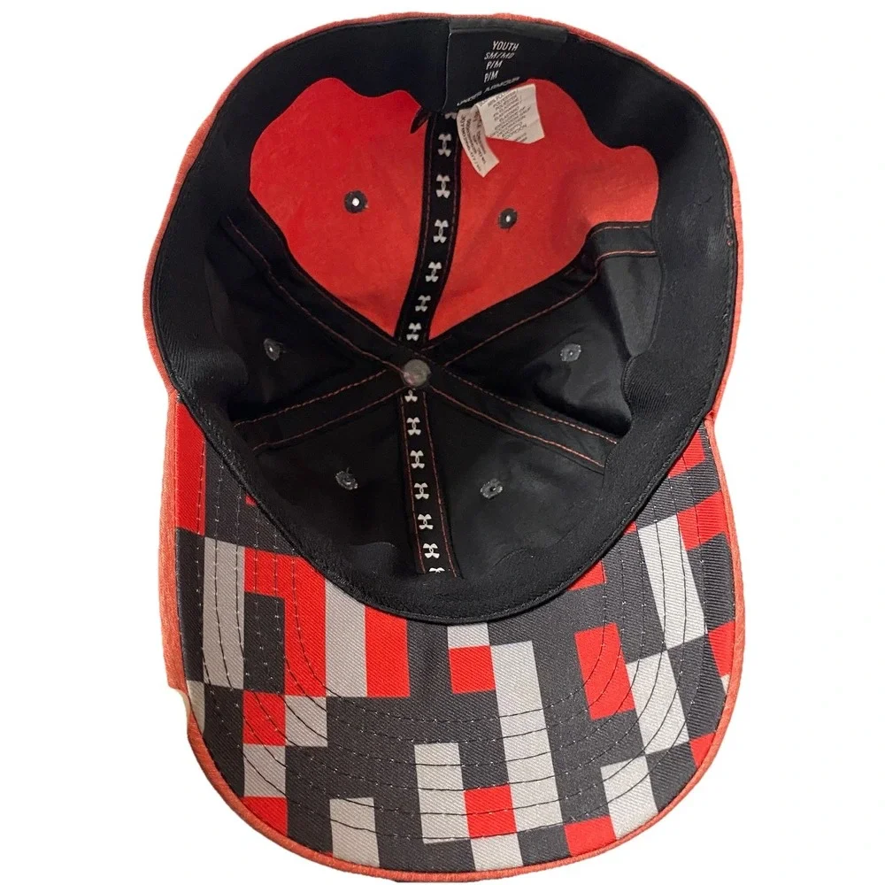 Under Armour Youth Red‎ Baseball Hat Cap S/M 20.5